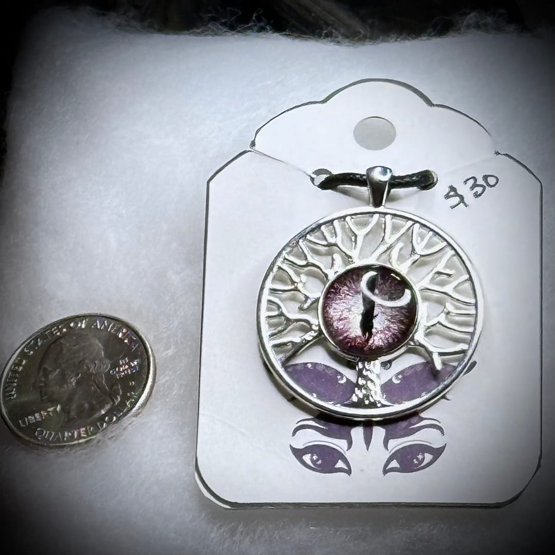 Pendant - Tree of Life - Lilac Heartwood