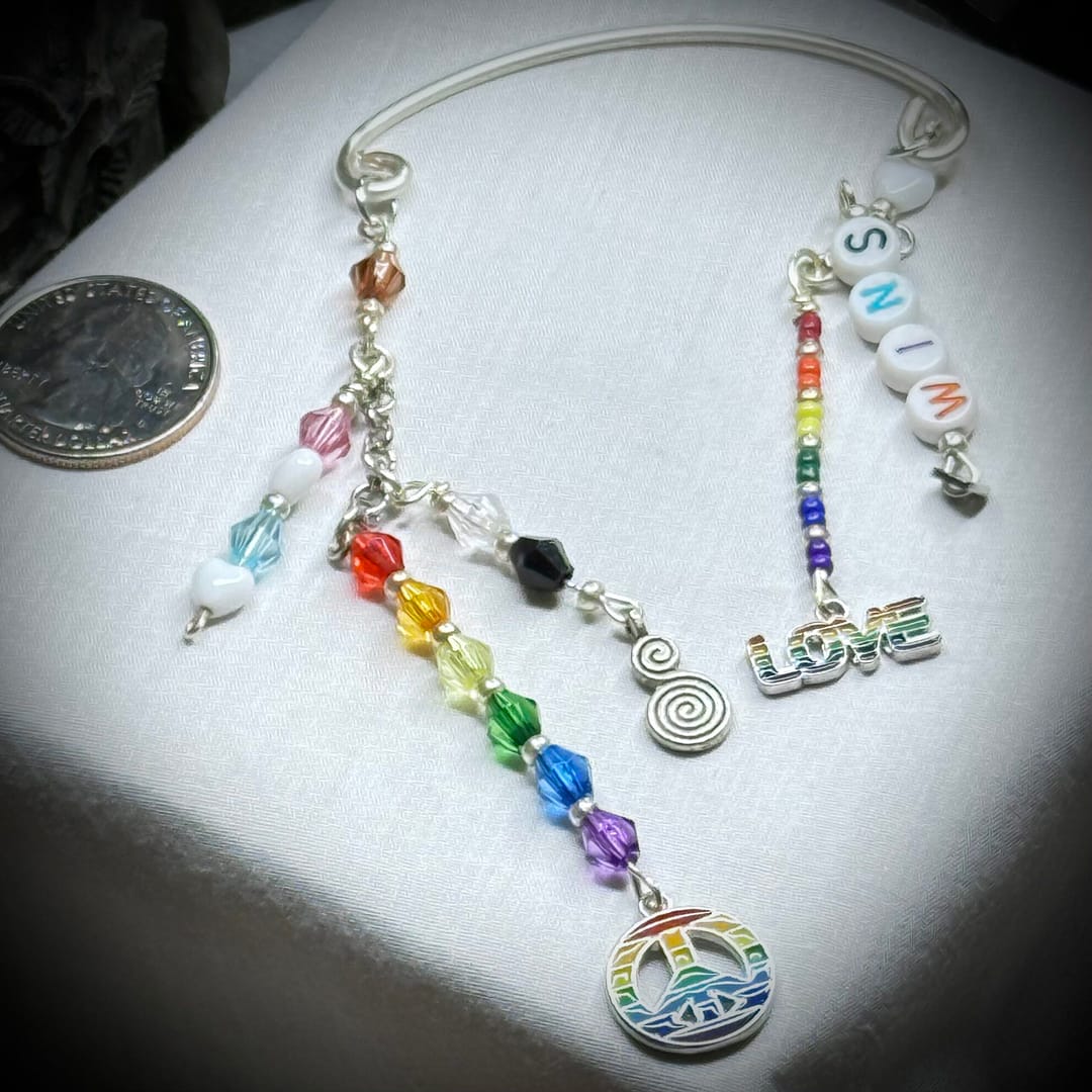 Pride Ear Cuffs - Peace, Spiral, Love, Wins