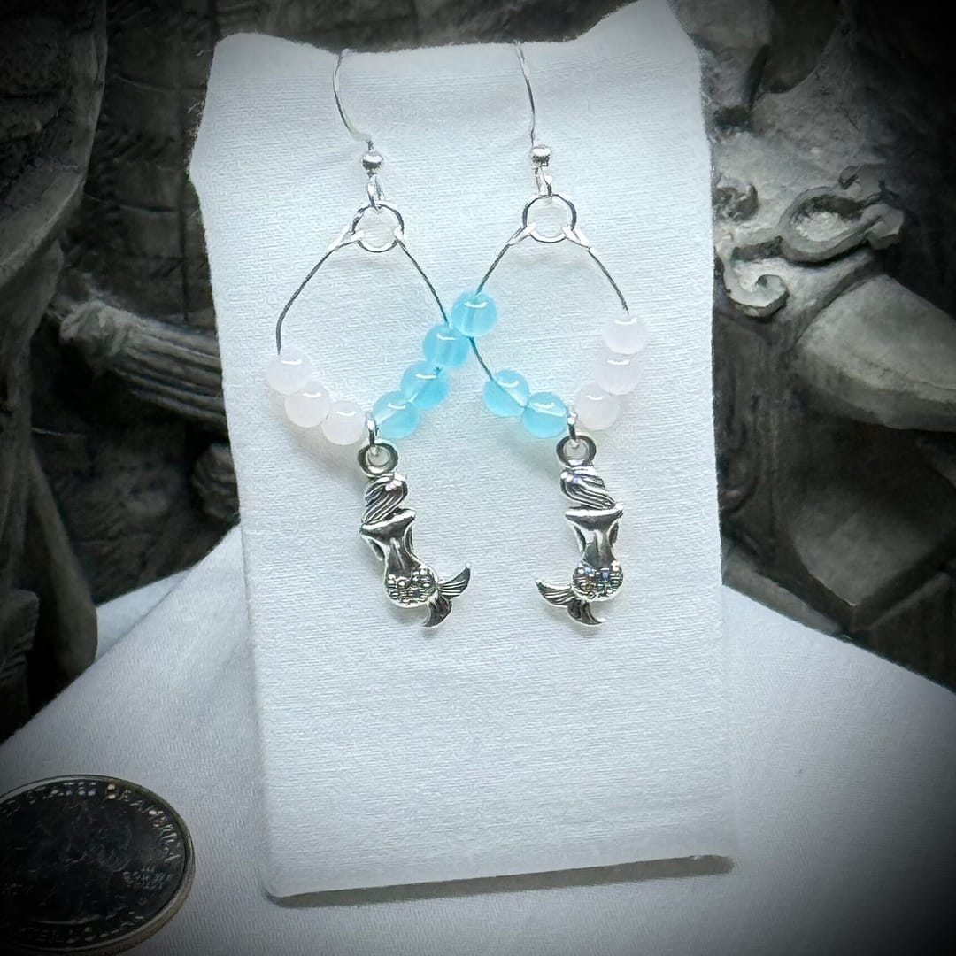 Earrings - Trans - Hoops - Mermaids