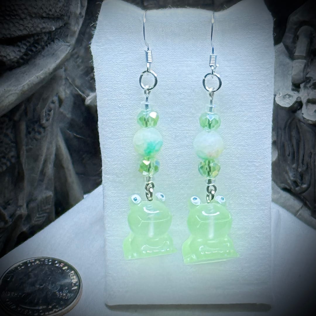 Faerie Friends - Frogs - Green