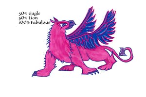 Pride Sticker-Gryphon