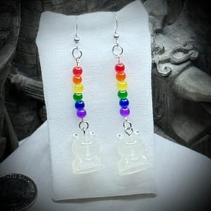 Earrings - LGBTQ+ - Frogs