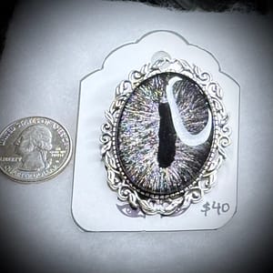 Pin Bezel Large  - Ashen Sentinel