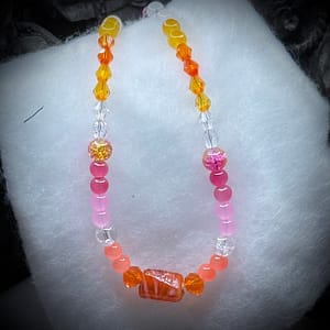 Necklace - Lesbian - LG Orange