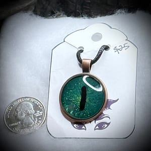 Pendant - 25mm - Scarlet Oracle