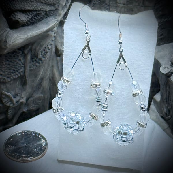 Earrings - Beaded - Hoops - Disco Divinity