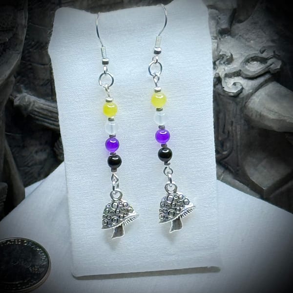 Earrings - Non Binary - Mushies