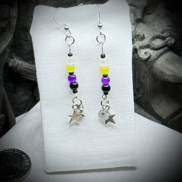 Earrings - Non Binary - Stars & Hearts