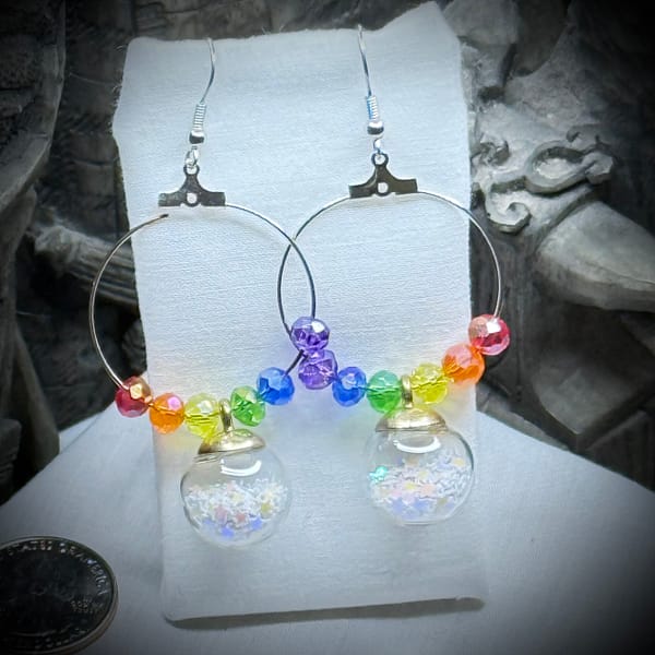 Earrings - LGTBQ+ - Hoops - Faerie Globes
