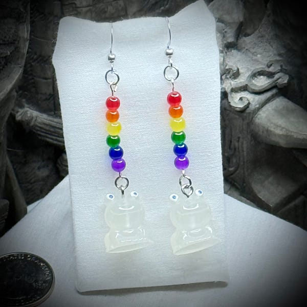 Earrings - LGBTQ+ - Frogs