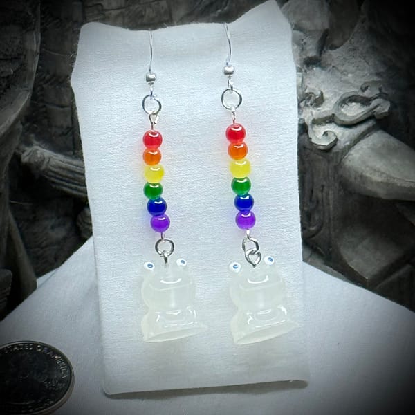 Earrings - LGTBQ+ - Frogs
