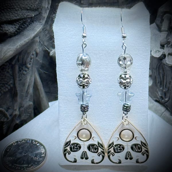 Earrings - Planchette - Spirited Death Answers