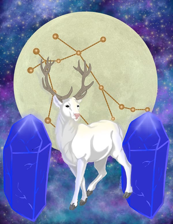 Print-December Full Moon